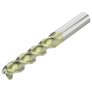 1/2" 3-Flute Solid Carbide Corner Radius End Mill, ANF - Seco 10023076