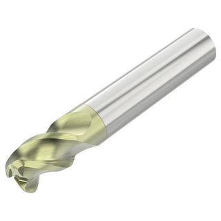1/2" 3-Flute Solid Carbide Corner Radius End Mill, ANF - Seco 10023064