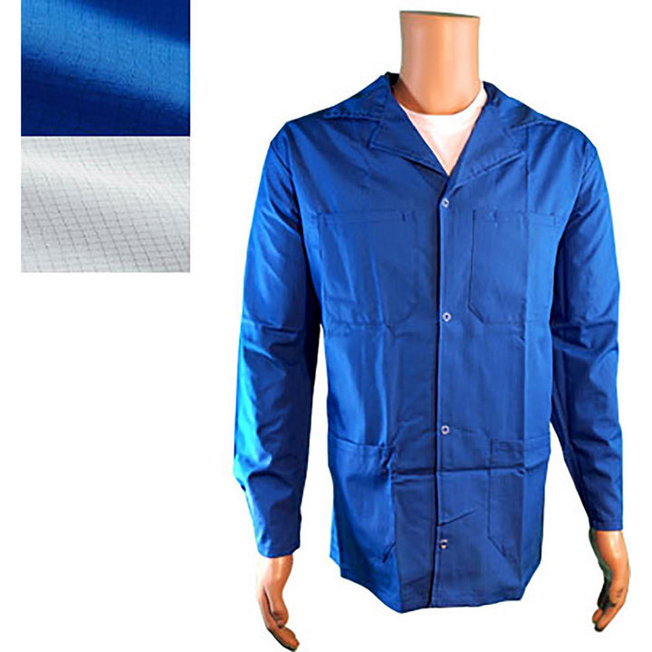 Medium Blue Protective Garment - Transforming Technologies JWC5403SPLB