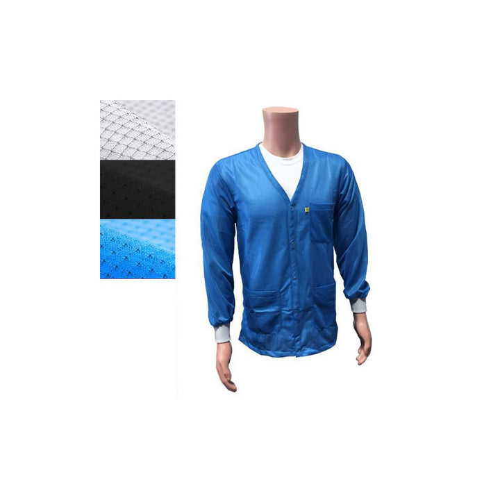 Large Blue Protective Garment - Transforming Technologies JKV9024LB
