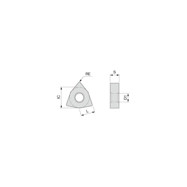 WNMG080408-DM T9235 Carbide Insert, Grade T9235, Titanium - Tungaloy 6785849