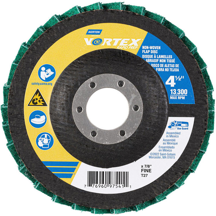 4-1/2" Aluminum Oxide Disc - Norton 77696097541