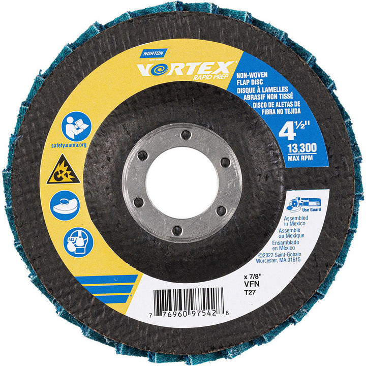 4-1/2" Aluminum Oxide Disc - Norton 77696097542