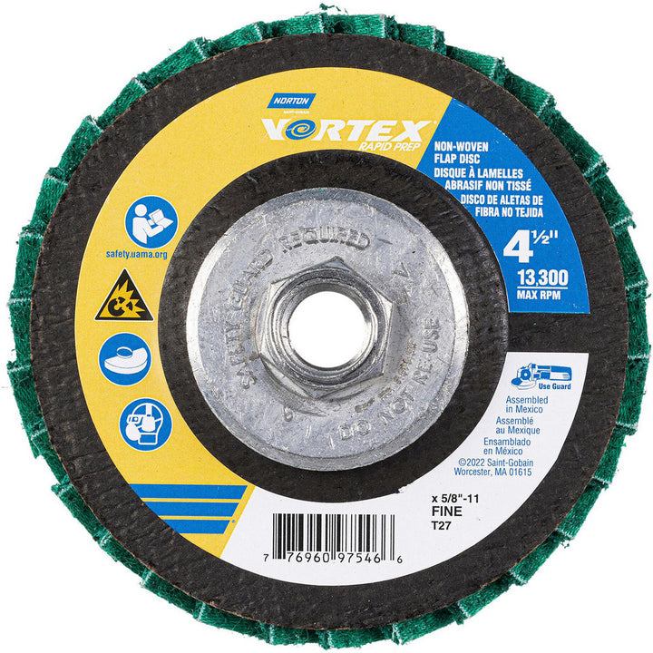 4-1/2" Aluminum Oxide Disc - Norton 77696097546