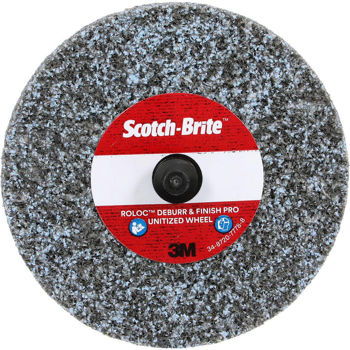 3 x 1/4" Silicon Carbide Deburring Wheels Disc - 3M 7010329346
