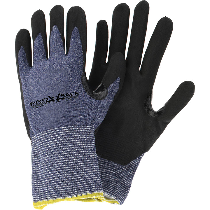 X-Small Blue HPPE Blend Cut Resistant Gloves - PRO-SAFE PS-3150/XS