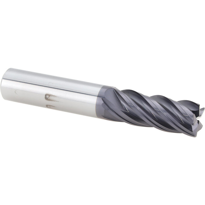 1/2" 5-Flute Solid Carbide Corner Radius End Mill, AlTiN - Sandvik Coromant 8036822