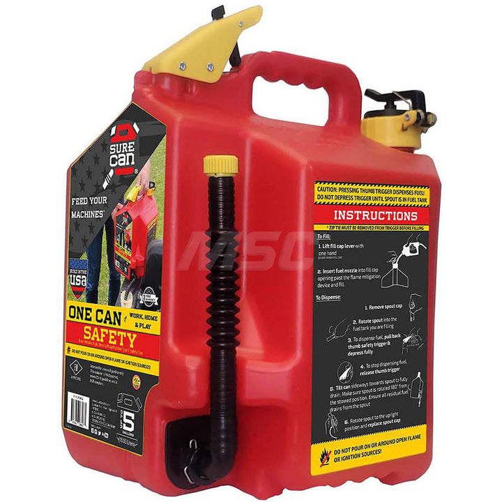 Red Safety Can - Sure Can SUR5SFG2
