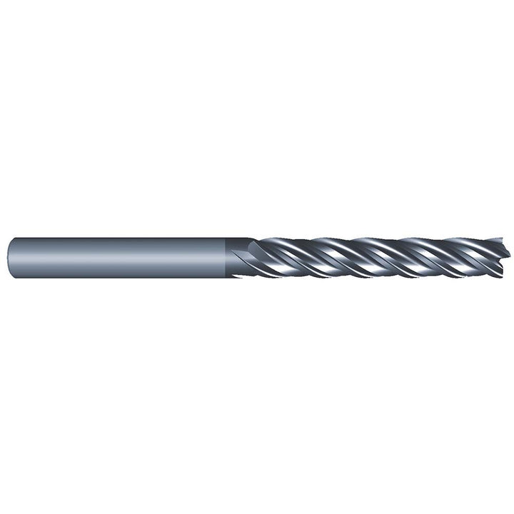 3/16" 4-Flute Solid Carbide Corner Radius End Mill, AlCrN - Eliminator 1010-1875-030