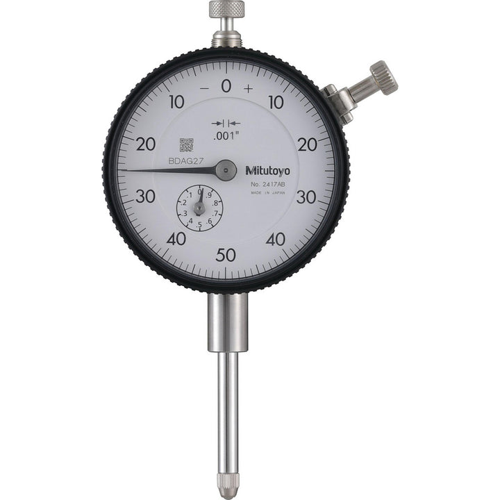 1.0000" Dial Indicator, 0.001000" grad - Mitutoyo 2417AB