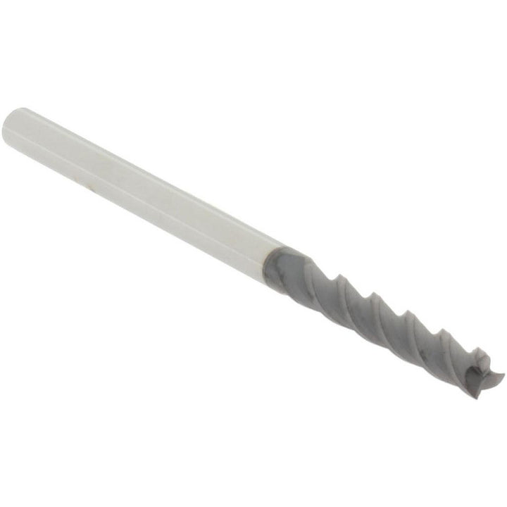 1/8" 3-Flute Solid Carbide Square End Mill - Accupro 14788421