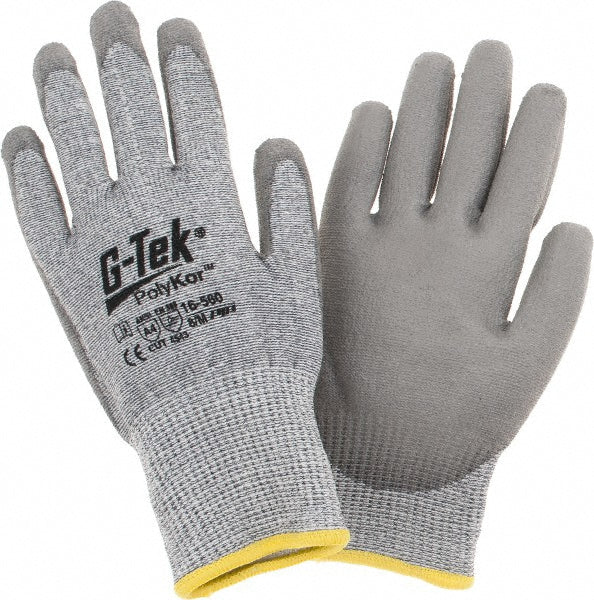 Medium Gray PolyKor Cut, Puncture & Abrasion-Resistant Gloves - PIP 16-560/M