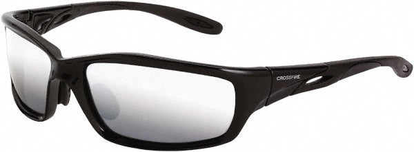 Universal Silver Mirror Safety Glasses - CrossFire 263