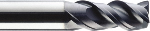7/16in" 3-Flute Solid Carbide Corner Radius End Mill, AlTiN - SGS 33350