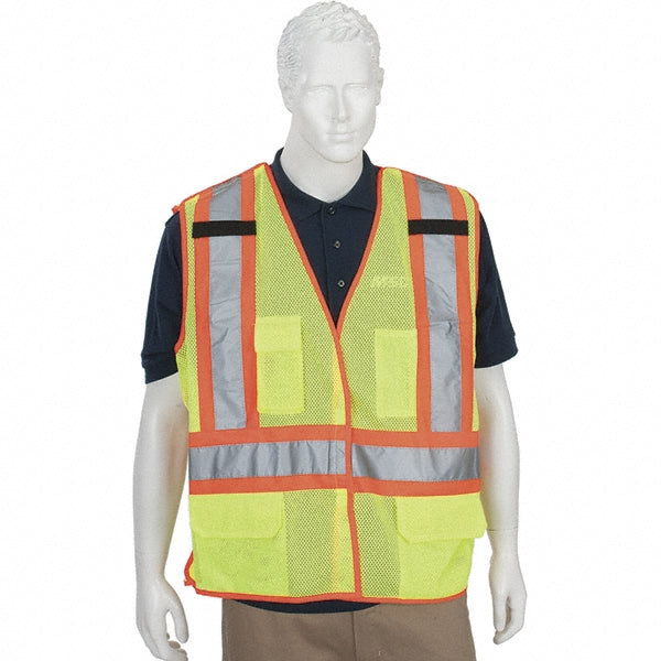 4X-Large Lime Protective Garment - PIP 302-0212-LY/4X