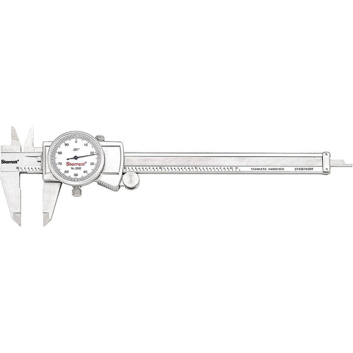 6.0000" Caliper, 0.001000" grad - Starrett 61467