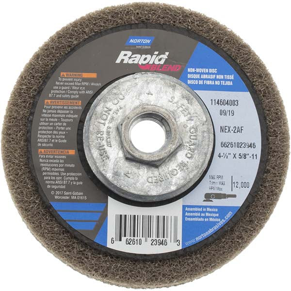 4-1/2" Aluminum Oxide Grinding & Cutoff Wheel - Norton 66261023946