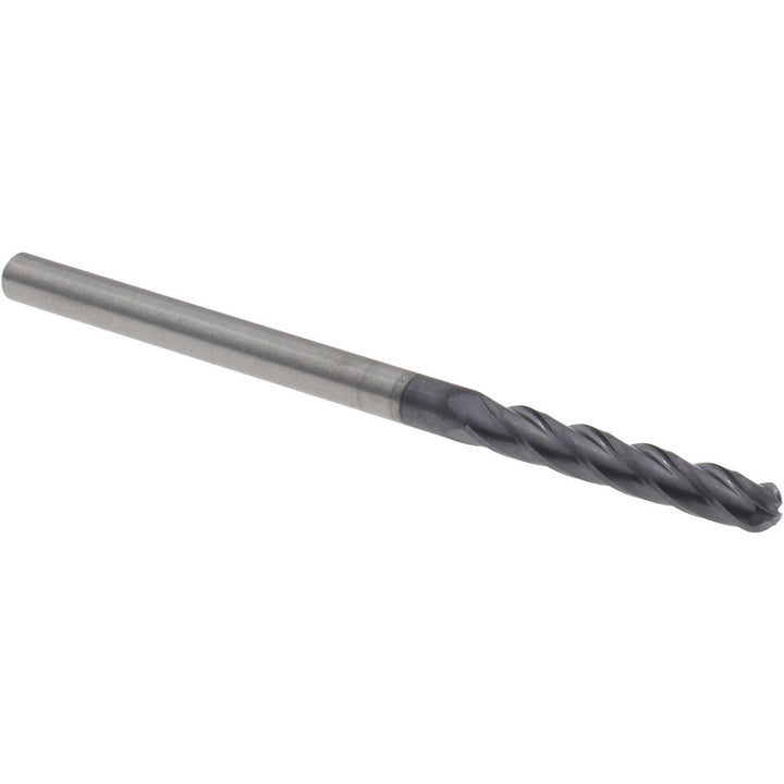 1/8" 4-Flute Solid Carbide Ball End Mill, TiAlN - Kennametal 5824508