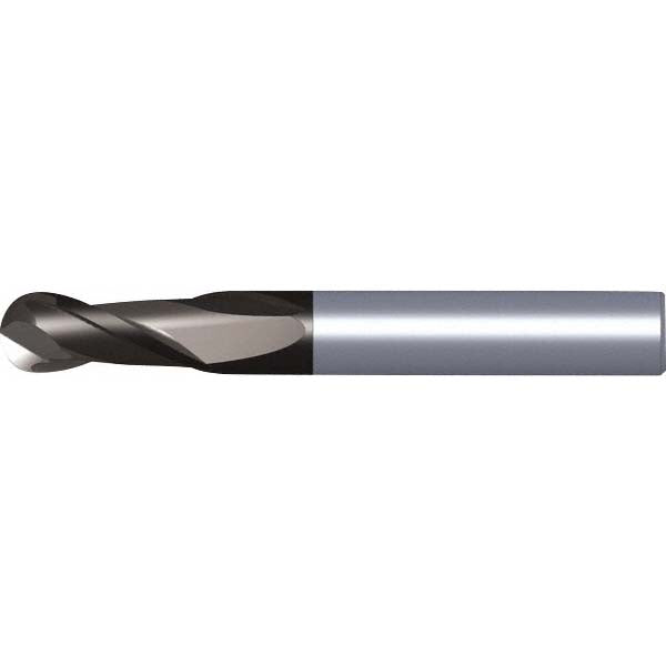 0.2362" 2-Flute Solid Carbide Ball End Mill, TiAlN - Kennametal 5874161
