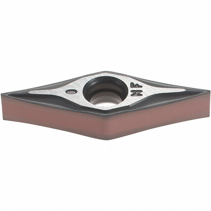 VNMG 2.5-0-NF Solid Carbide Insert, Grade IC6015, TiCN/Al2O3/TiN - Iscar 5566980
