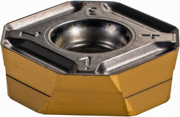 IQ845 SYHU 070400N-MM Solid Carbide Insert, Grade IC830, AlTiN - Iscar 5667044