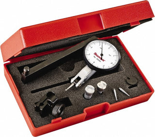 0.0080" Dial Indicator, 0.000100" grad - Starrett 12636