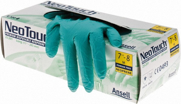 Green Neoprene Gloves - Ansell 25-201M