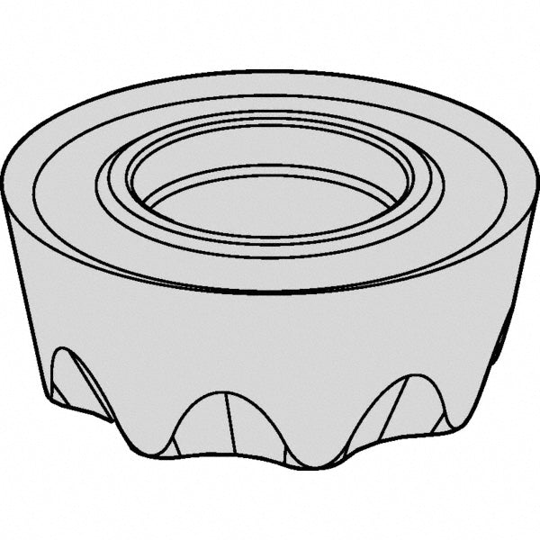 RPET1605M0SGEJ Solid Carbide Insert, Grade KC725M, TiAlN - Kennametal 5063704