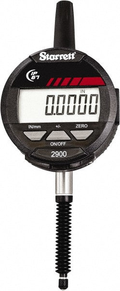 1.0000" Dial Indicator, 0.001000" accuracy - Starrett 09963