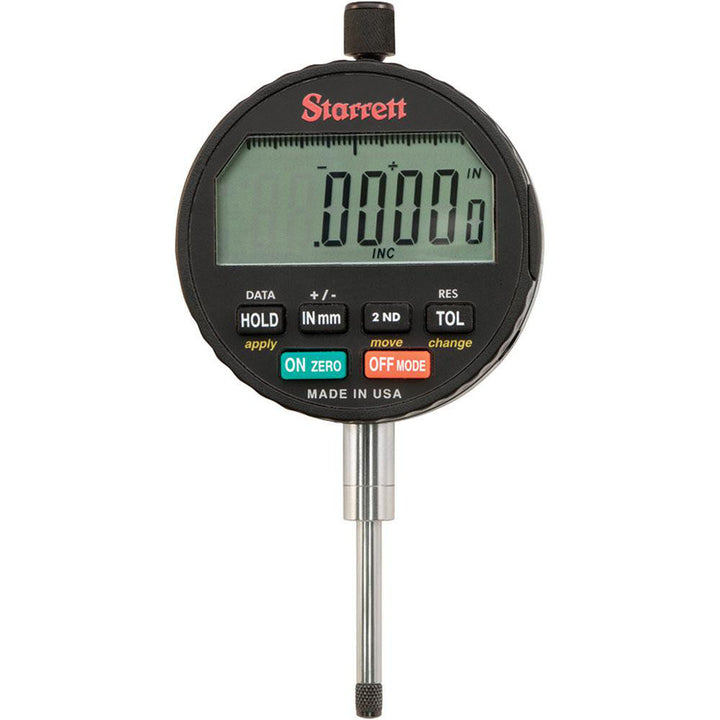 1.0000" Dial Indicator, 0.000100" accuracy - Starrett 49501