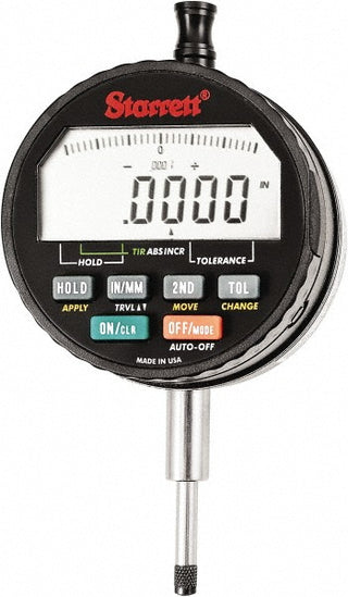 0.6000" Dial Indicator, 0.000100" accuracy - Starrett 49500