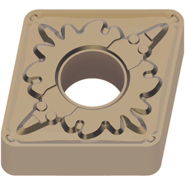 C - Diamond (Rhombic) 80-Deg 1/2" IC Carbide Insert, Grade MC7015, CVD - Mitsubishi 641844