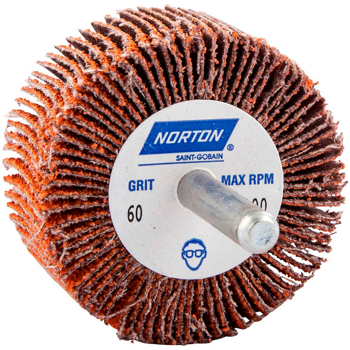 60-Grit Ceramic Alumina Flap Wheel - Norton 66261151173