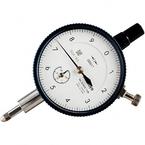 0.2500" Dial Indicator, 0.000100" grad - Mitutoyo 2356A-10