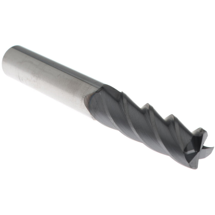 3/8" 4-Flute Solid Carbide Corner Radius End Mill, AlCrTiN - Accupro 310238