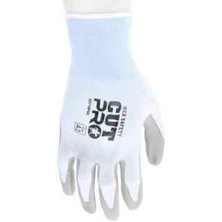 Large Blue Hypermax Cut & Puncture-Resistant Gloves - MCR Safety 92718PUL
