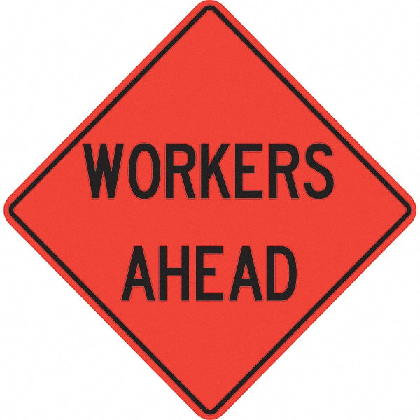 Workers Ahead Sign - PRO-SAFE 07-800-3725-L