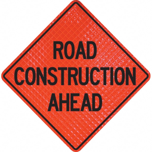 Road Construction Ahead Sign - PRO-SAFE 07-800-3036-L