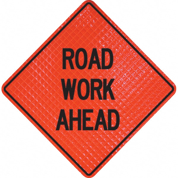 Road Work Ahead Sign - PRO-SAFE 07-800-4037-L