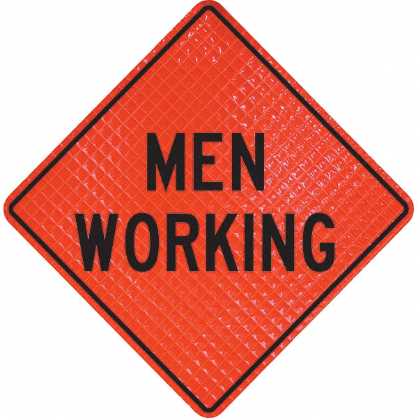 Men Working Sign - PRO-SAFE 07-800-3025-L