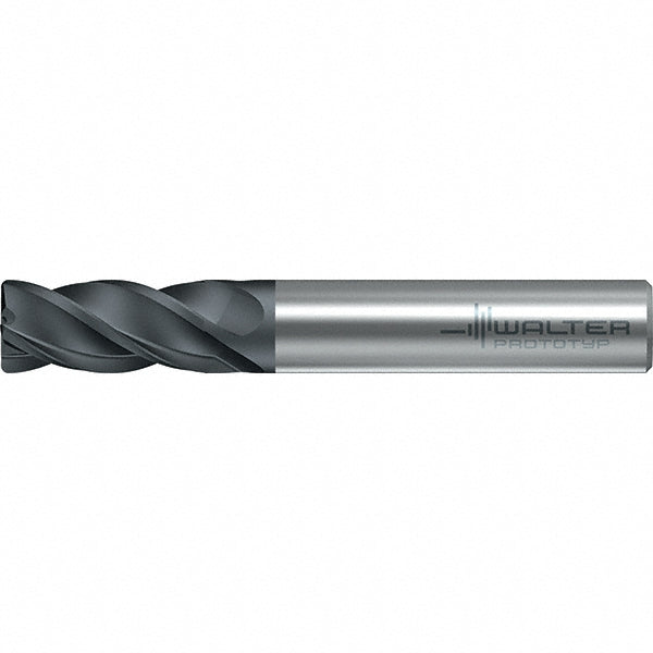 0.3150" 4-Flute Solid Carbide Corner Radius End Mill, TiAlN - Walter-Prototyp 6814326