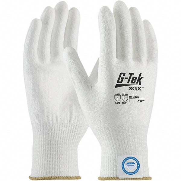 2X-Small White Dyneema Cut-Resistant Gloves - PIP 19-D325/XXS
