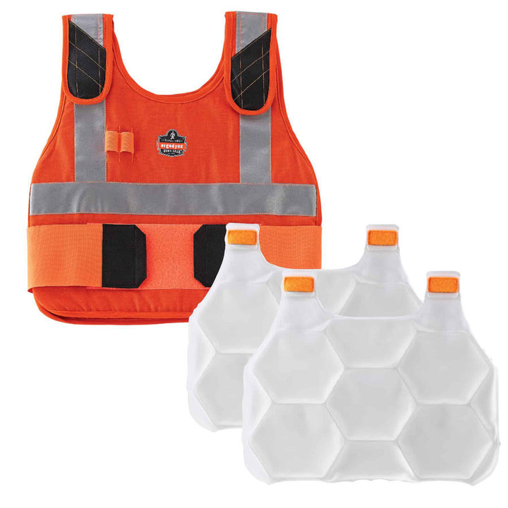 Small; Medium Orange Protective Garment - Ergodyne 12220