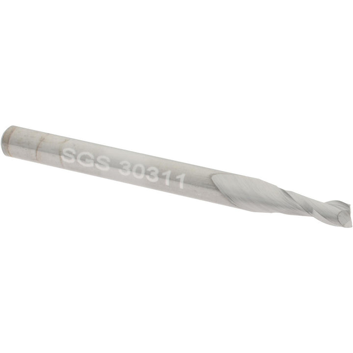 3/32" 2-Flute Solid Carbide Square End Mill - SGS 30311