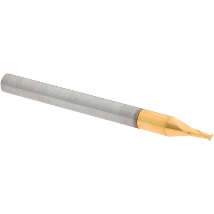 3/64" 2-Flute Solid Carbide Square End Mill, TiN - SGS 39305