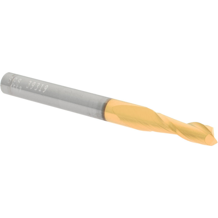5/32" 2-Flute Solid Carbide Square End Mill, TiN - SGS 39319