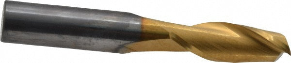 23/64" 2-Flute Solid Carbide Square End Mill, TiN - SGS 39345