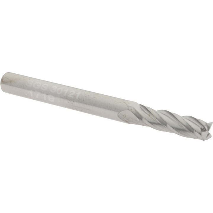 11/64" 4-Flute Solid Carbide Square End Mill - SGS 30121