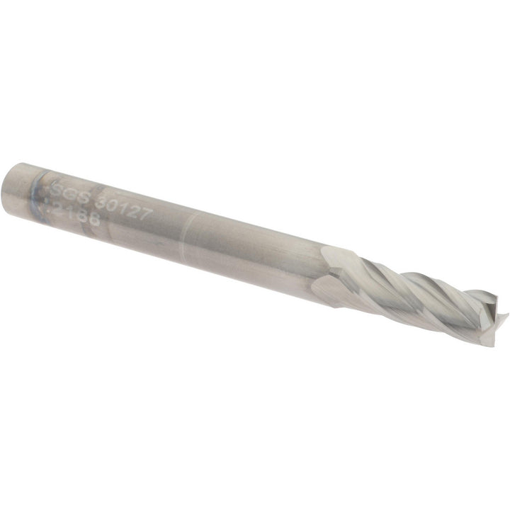 7/32" 4-Flute Solid Carbide Square End Mill - SGS 30127