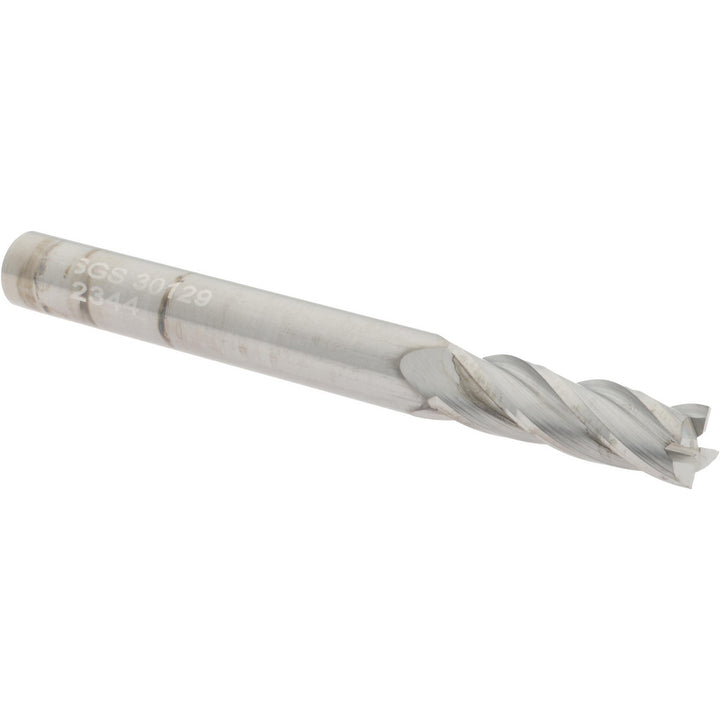 15/64" 4-Flute Solid Carbide Square End Mill - SGS 30129